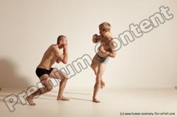 Kickbox reference poses